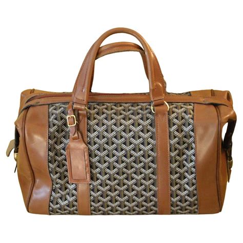 goyard boston bag.